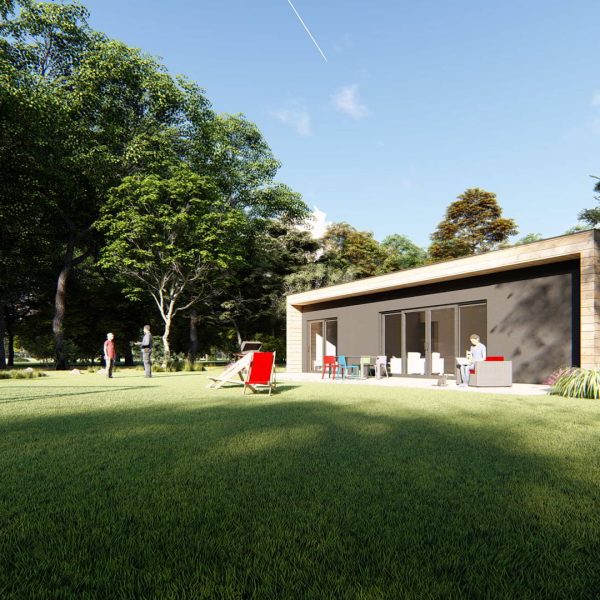 Maison bois pas chere